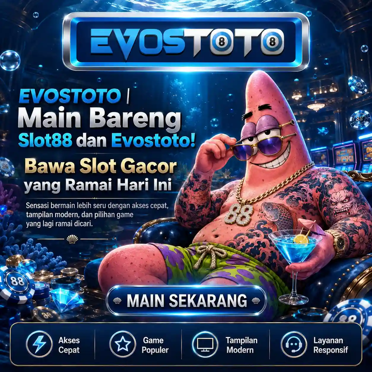 EVOSTOTO | Main Bareng Slot88 dan Evostoto! Bawa Slot Gacor yang Ramai Hari Ini